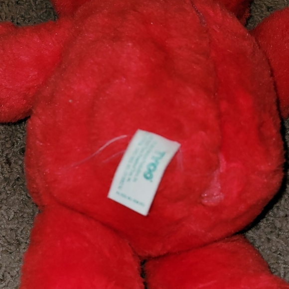 VINTAGE 1995 TYCO Sesame Street Tickle Me Elmo Original Plush - Picture 4 of 10